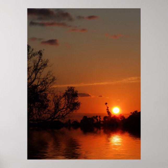 sunrealism sunset poster (Front)