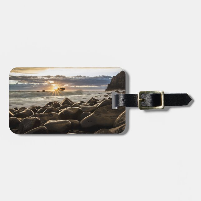 sunrise-1239727 luggage tag (Front Horizontal)