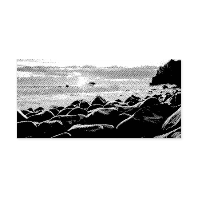 sunrise-1239727 self-inking stamp (Design)
