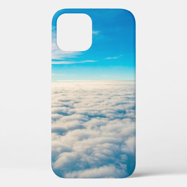 Sunrise above clouds from airplane window Case-Mate iPhone case (Back)