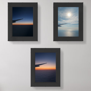 Sunrise above the clouds ☁️  wall art sets