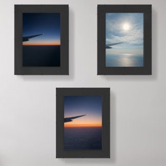 Sunrise above the clouds ☁️ wall art sets
