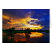 Sunrise | Abstract painting (Front Horizontal)