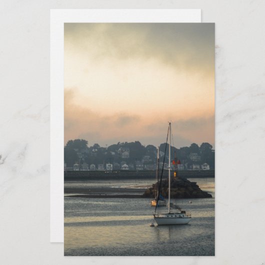 Sunrise and Boats (Front/Back)