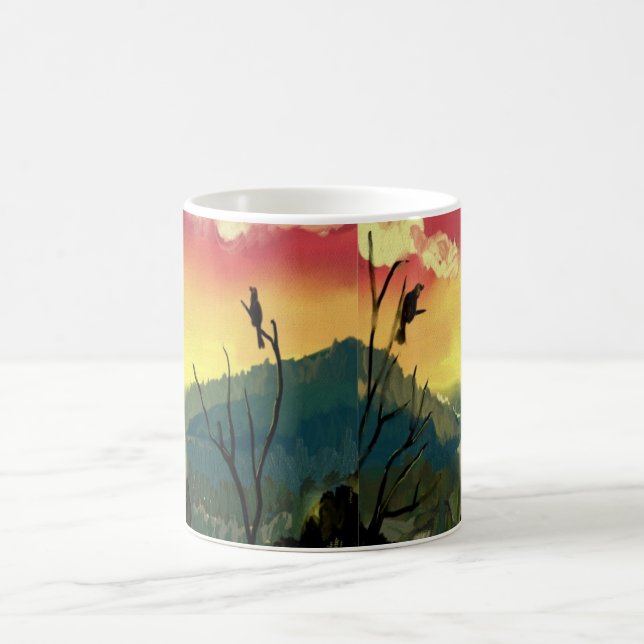 Sunrise and Early Risers Coffee Mug (Center)