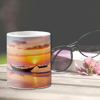 Sunrise at Al Wakrah Beach – Qatar Coffee Mug