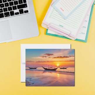 Sunrise at Al Wakrah Beach – Qatar Postcard