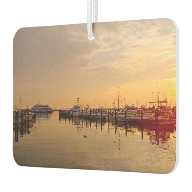 Sunrise at Atlantic Highlands, NJ Air Freshner Freshener (Left)