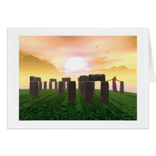 Sunrise at Avalon Cards (Front Horizontal)