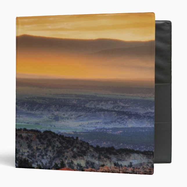Sunrise at Bryce Canyon 3 Ring Binder (Front/Inside)