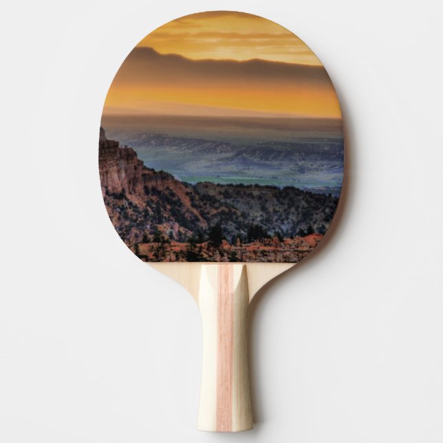 Sunrise at Bryce Canyon Ping Pong Paddle (Front)