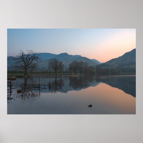 Sunrise at Buttermere Lake District Poster
