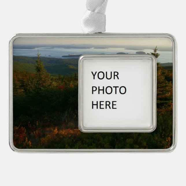 Sunrise at Cadillac Mountain I Christmas Ornament (Front)