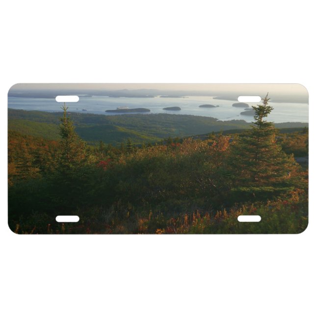Sunrise at Cadillac Mountain I License Plate (Front)