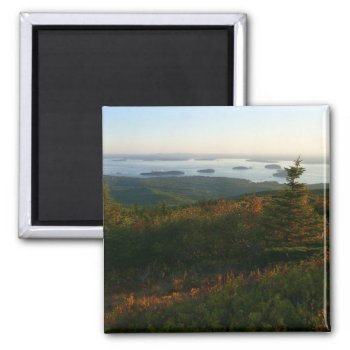 Sunrise At Cadillac Mountain I Magnet by mlewallpapers at Zazzle