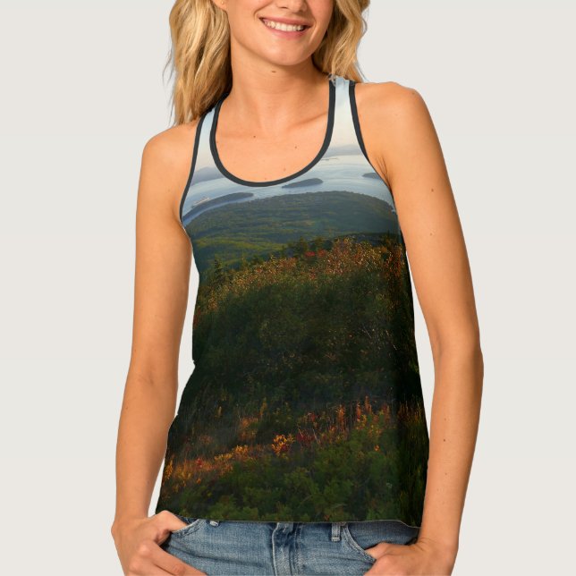 Sunrise at Cadillac Mountain I Tank Top (Front)
