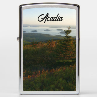 Sunrise at Cadillac Mountain I Zippo Lighter