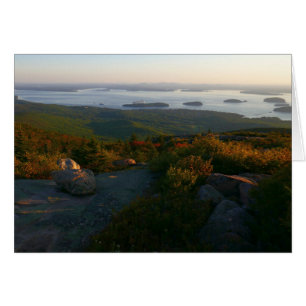 Sunrise at Cadillac Mountain II Cards