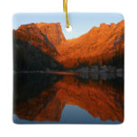 Sunrise at Dream Lake III Ceramic Ornament