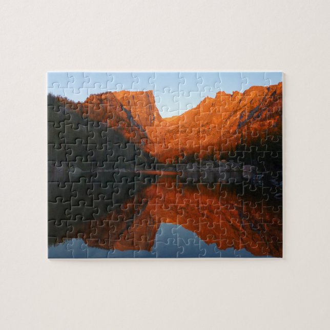 Sunrise at Dream Lake III Jigsaw Puzzle (Horizontal)