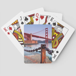 Sunrise At Fort Point Poker Cards