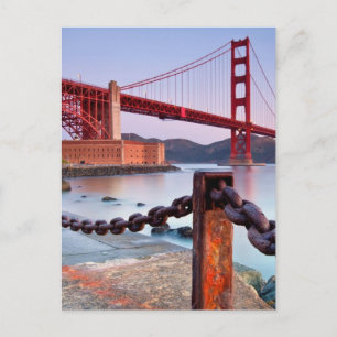 Sunrise At Fort Point Postcard