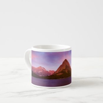 Sunrise At Glacier Espresso Cup by usmountains at Zazzle