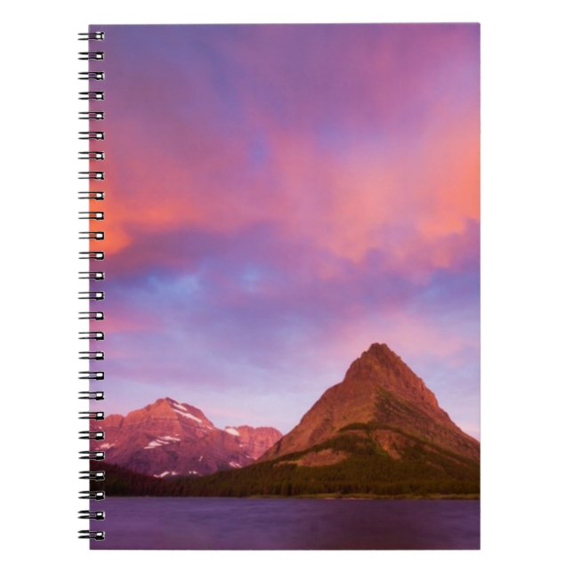 Sunrise at Glacier Notebook (Front)