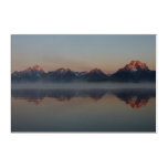 Sunrise at Jackson Dam Grand Teton National Park Acrylic Print
