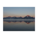 Sunrise at Jackson Dam Grand Teton National Park Postcard