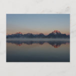 Sunrise at Jackson Dam Grand Teton National Park Postcard