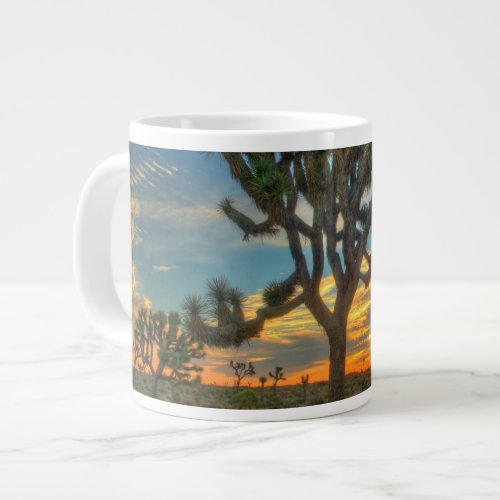 Sunrise At Joshua Tree National Park Giant Coffee Mug