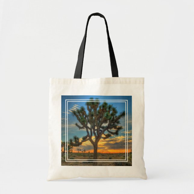 Sunrise At Joshua Tree National Park Tote Bag (Front)