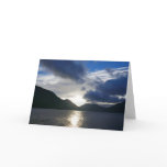 Sunrise at Lake Crescent Card