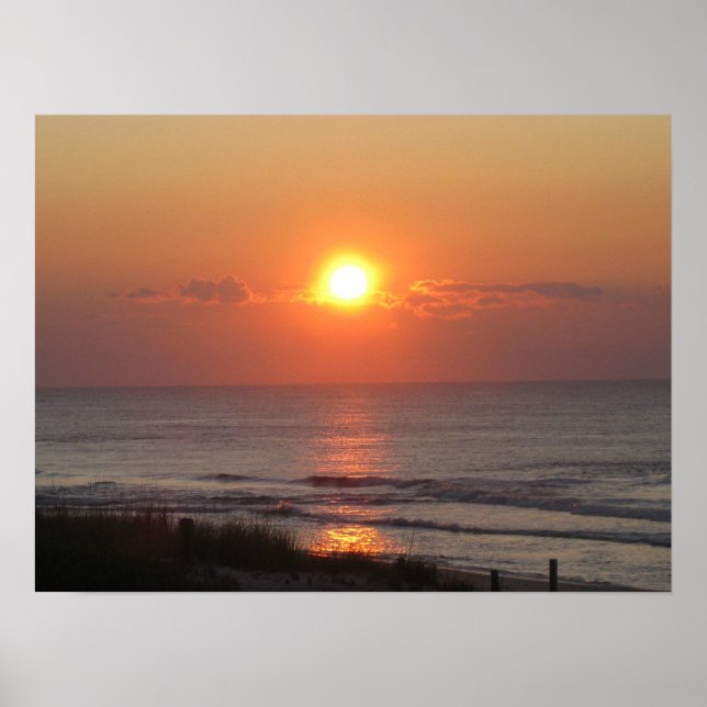 Sunrise at LBI Poster (Front)