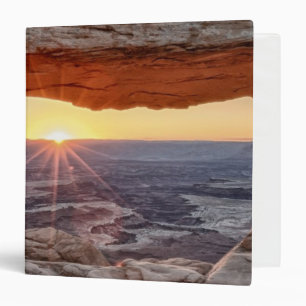 Sunrise at Mesa Arch, Canyonlands National Park Binder