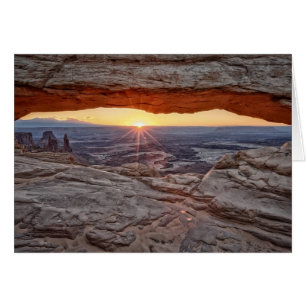Sunrise at Mesa Arch, Canyonlands National Park Cards