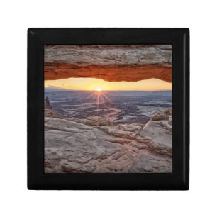 Sunrise at Mesa Arch, Canyonlands National Park Gift Box