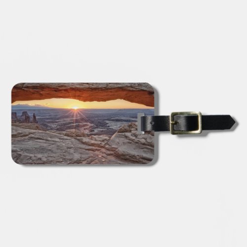 Sunrise at Mesa Arch Canyonlands National Park Luggage Tag