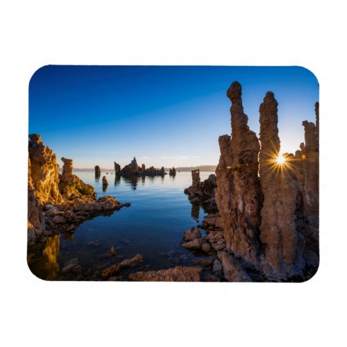 Sunrise at Mono lake California Magnet