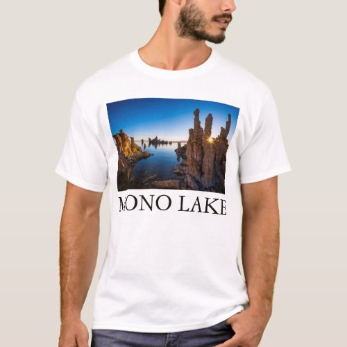 Sunrise at Mono lake California T_Shirt