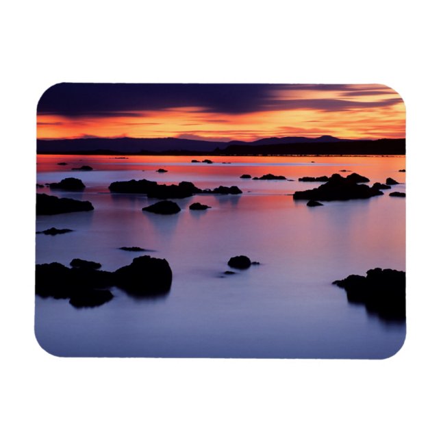 Sunrise at Mono Lake's Black Point Magnet (Horizontal)