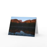 Sunrise at Nymph Lake I Card