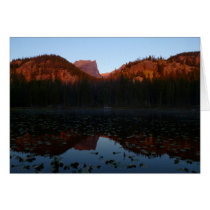 Sunrise at Nymph Lake I Cards