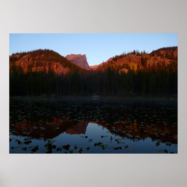 Sunrise at Nymph Lake I Poster (Front)