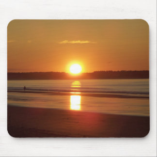 Sunrise at Old Orchard Beach, Maine Mouse Pad