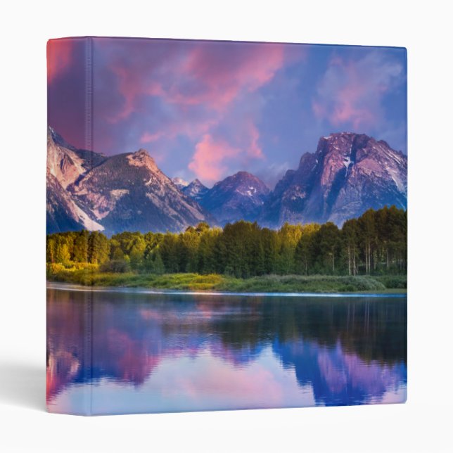 Sunrise at Oxbow Bend 3 Ring Binder (Front/Spine)