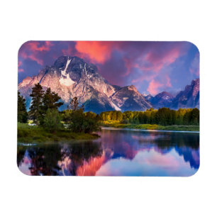 Sunrise at Oxbow Bend Magnet