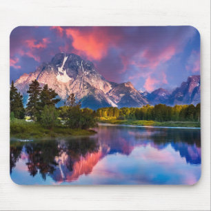 Sunrise at Oxbow Bend Mouse Pad