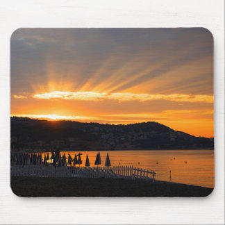 Sunrise At Promenade des Anglais Mouse Pad